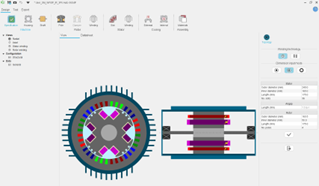 Simcenter Fluxmotor 對馬達進行快速概念設計