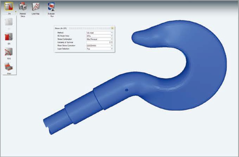 altair hyperlife模型在進行疲勞分析時設定